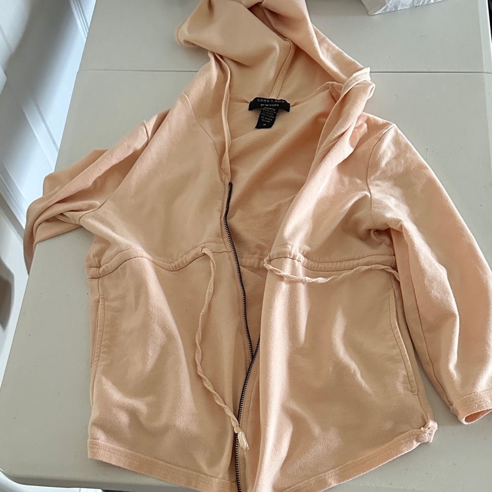 Women's Peach Utility Jacket